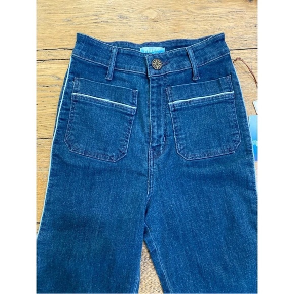 SHOW ME YOUR MUMU Farrah Trouser Flare Jeans NWT - Picture 7 of 12